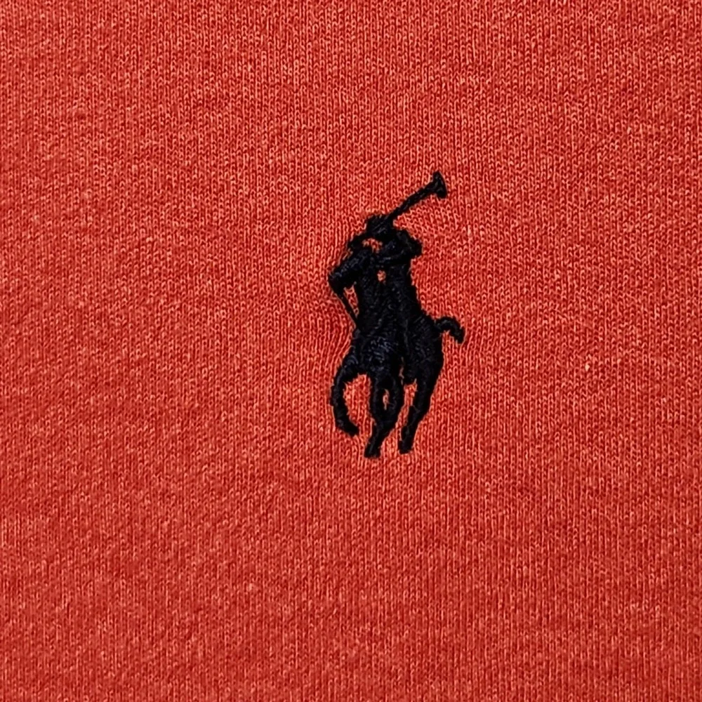 Polo Ralph Lauren Polo Shirt Mens Large Red Short Sleeve Pony Logo Cotton